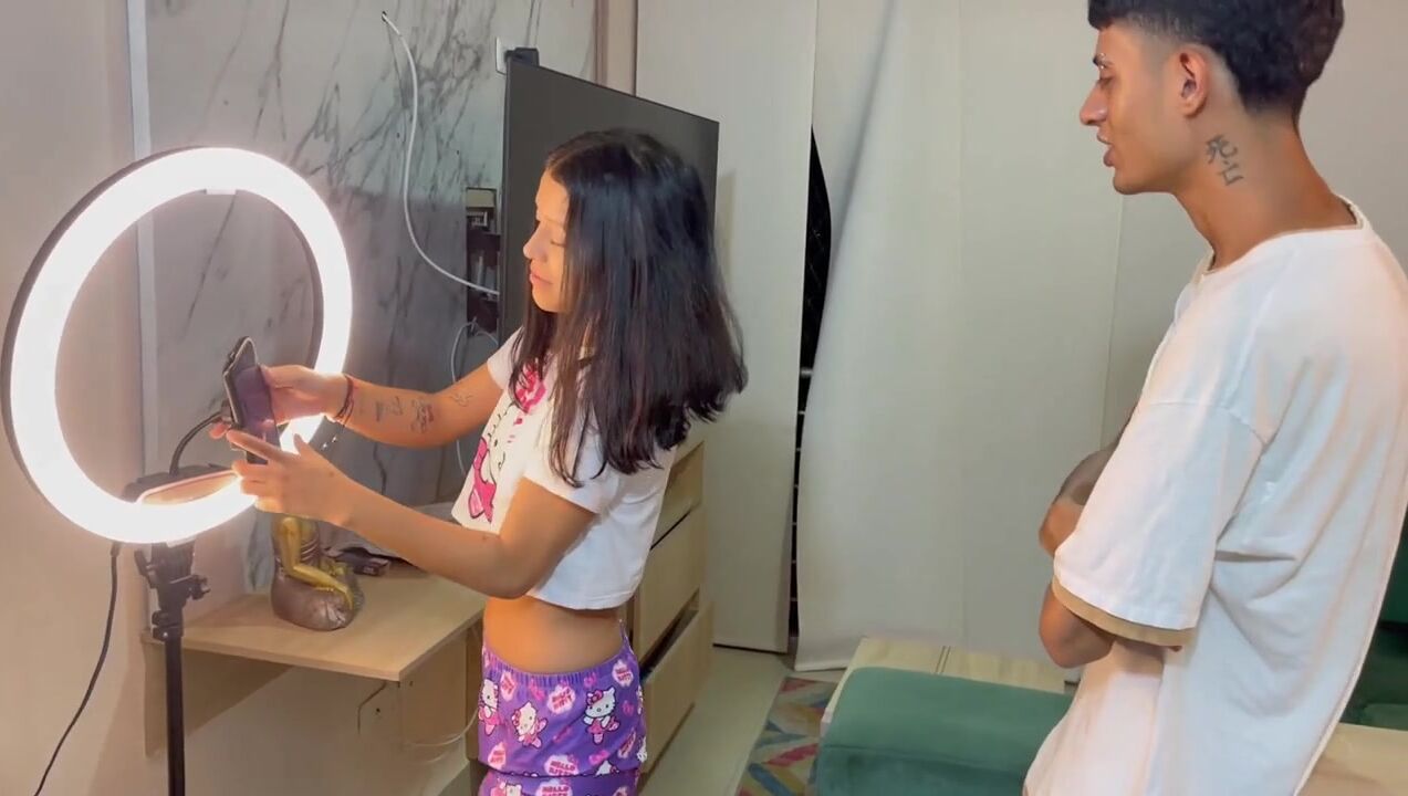 My Little Stepsister Has a Craving for Milk - A Taboo Adventure!