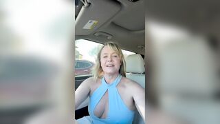 Shopping Adventure: Braless and Free at the Doctor's Office!