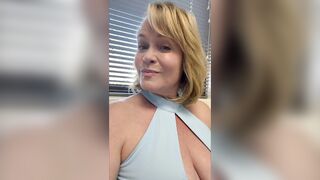 Shopping Adventure: Braless and Free at the Doctor's Office!