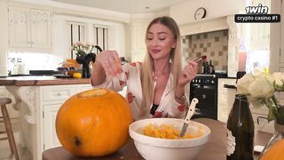Surprising My Stepsister Frances Bentley with a Halloween Gloryhole Adventure - POV Fun & Intense Moments!