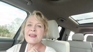 Braless Adventures: Public Fun and a Little Accident on the Floor!