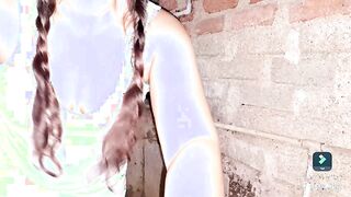 Steamy Moments: Curvy Asian Beauty in the Bathroom