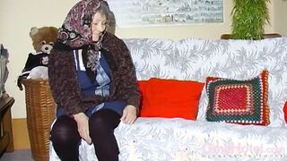 Two Mature Friends Enjoying Playful Moments Together