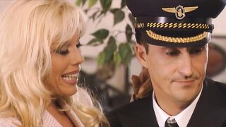 Blonde Kelly Trump as porn star Jeannie seduces him with magic until he cums.