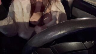 Exciting Car Adventure with Artemisia Love: A Playful Drive Through Los Angeles