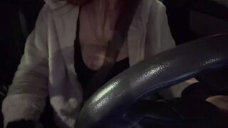 Exciting Car Adventure with Artemisia Love: A Playful Drive Through Los Angeles