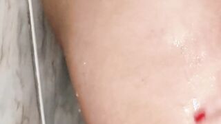 Curvy Housewife's Steamy Shower Adventure