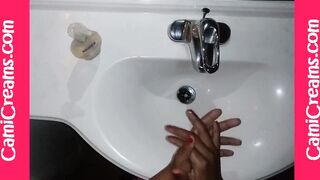 Experience Sensual ASMR with Cami Creams: Soothing Wet Sounds and Relaxing Soap Play