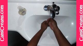 Experience Sensual ASMR with Cami Creams: Soothing Wet Sounds and Relaxing Soap Play