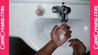 Experience Sensual ASMR with Cami Creams: Soothing Wet Sounds and Relaxing Soap Play