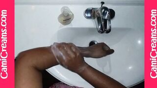 Experience Sensual ASMR with Cami Creams: Soothing Wet Sounds and Relaxing Soap Play