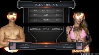 Cassidy Luxe vs James Bang - Fierce Match Ends In Hard Fucking