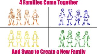 Swap bonding activity gets Sexual inspiration from cum hungry Lola Aiko & Savanah Storm joins in