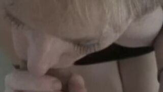 Curvy Blonde Housewife Teases with Solo Fun - You Won't Want to Miss This!
