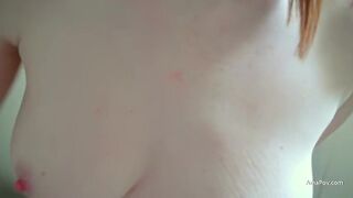 Watch This Stunning Pale Redhead Master the Art of Oral Pleasure!