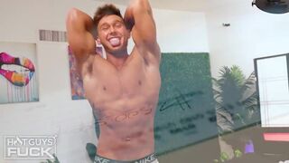 2025 Muscle Jock's Intense Encounter with a Squirting Beauty