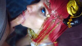 Watch Nilou's Captivating Dance Turn into an Unforgettable Encounter - Genshin Impact Cosplay by Sunako_Kirishiki