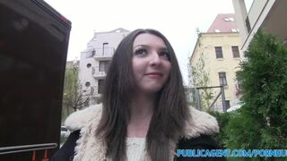 Unexpected Encounter: Teen Brunette's Wild Hotel Adventure with a Stranger