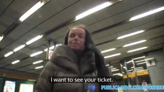 Unexpected Encounter: Ticket Inspector Catches Passenger Without a Ticket in Public Adventure
