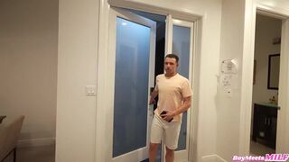 Nerdy MILF Mandy Rhea Enjoys a Wild Afternoon While Her Husband is Away - Featuring Johnny Love -