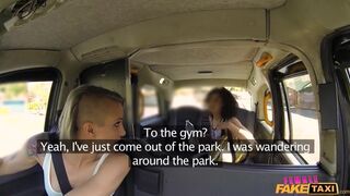 Female Taxi Driver Delivers Intense Passion Just Like the Guys!