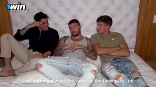 Curvy Milf Kylei Ellish Explores Her First Foursome Adventure with Three Young Studs!