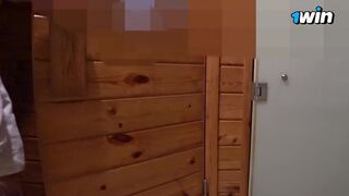 Unexpected Encounters in the Sauna: Tempting Moments with a Sultry Stranger!