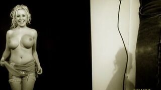Stunning Blonde Model's Wild Adventure After the Photoshoot!