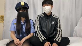 Playful Police Costume Roleplay with My Girlfriend: A Steamy Adventure
