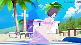 Ena Shinonome and I Share a Passionate Moment by the Shore - Project SEKAI Adventure.