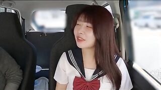 Kasumi-chan's Car Adventure: A Playful POV Experience with Nipple Teasing and More!