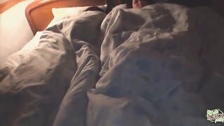 Curvy Guy Indulges in a Wild Threesome with a Petite Brunette and a Playful Twist!