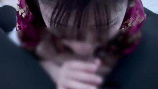 Captivating POV Experience in a Stunning Costume