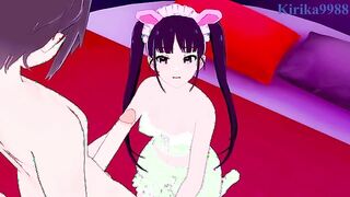 Yumechi and I Explore Passionate Moments in a Private Retreat - Akiba Maid War Hentai