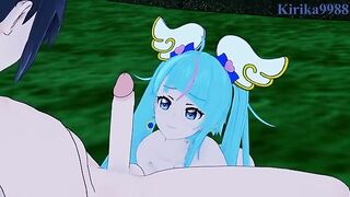 Passionate Night Encounter in the Park with Sky - Uncensored 3D Hentai Adventure!