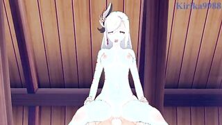 Shenhe and Aether's Passionate Encounter in the Bedroom - Genshin Impact Fantasy. Tags: kirika9988, game, 3d, hentai, anime, big boobs, cute, sexy.