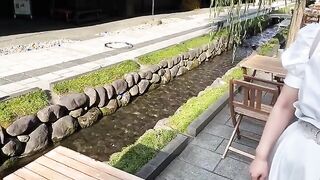 A Japanese Couple's Relaxing Hot Spring Experience Leads to a Playful Costume Adventure!