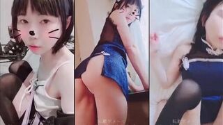 Petite Cutie in a Mini Blue Dress: A Playful Encounter with Licca15!