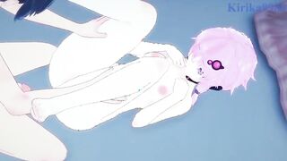 Yuzuki Yukari and I Share an Intimate Moment at Home - VOCALOID Fantasy. Tags: kirika9988, anime, 3d, cute.