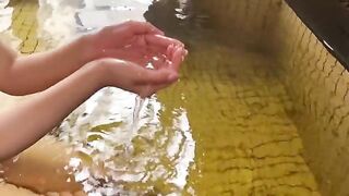 A Relaxing Onsen Experience with a Stunning Japanese Beauty Followed by an Intimate Encounter at the Hotel!