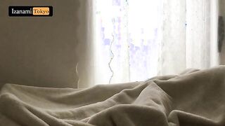 Morning Surprise: Adorable Japanese Girl Gets Playful with Her Boyfriend - Izanami Tokyo