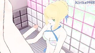 Saber and Astolfo's Steamy Shower Encounter - Fate/Grand Order Animation