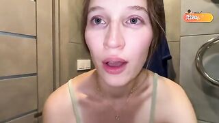 Caught in the Bathroom: My Stepmom's Friend Comes to the Rescue!