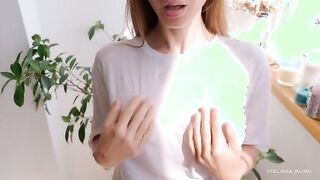 Curious Fitness Babe Gives an Unforgettable Experience to Her Husband's Friend!