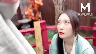 Stunning Asian Model in Traditional Costume Takes Bold Steps for Family Support