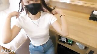 Intimate Hotel Moments: A POV Encounter with His Adorable Japanese Girlfriend