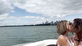 Nadia Foxx & Serenity Cox Enjoy a Wild Day on a Boat with Three Lucky Guys!