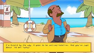 Beach Adventure: Uncovering Secrets in a Steamy Game with Jessica Rabbit