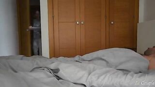 Wife Surprises Husband During Solo Session and Joins in for a Steamy 69 Experience!