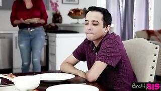 Thanksgiving Temptations: Jazmin Luv Serves Up a Delicious Surprise with Stepbro!